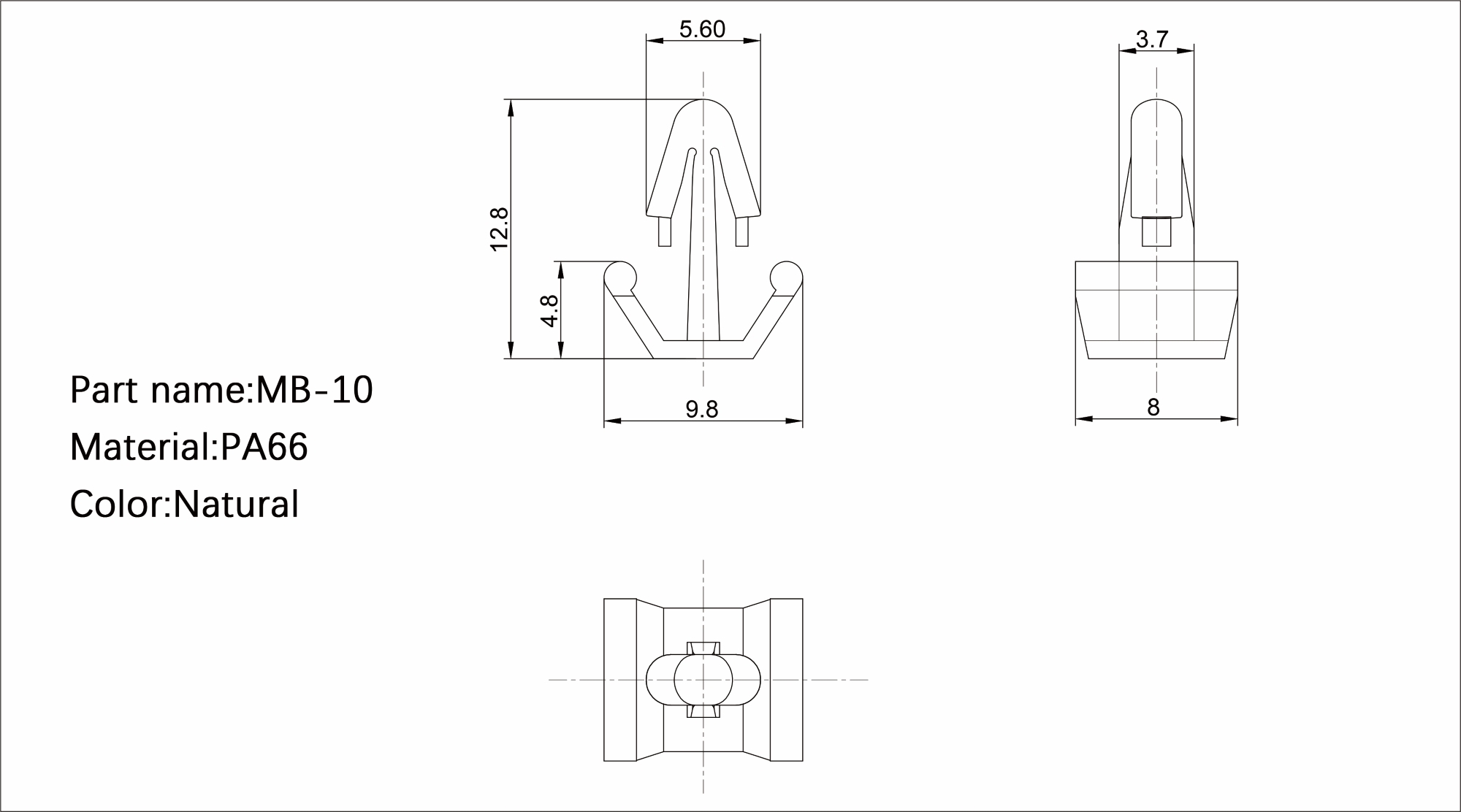 Fan Rivet MB-10